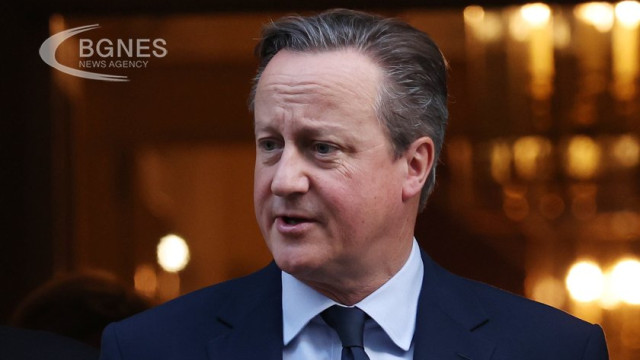 David Cameron said - tension and anger - had disappeared from relations between the UK and the EU 15 12 2023